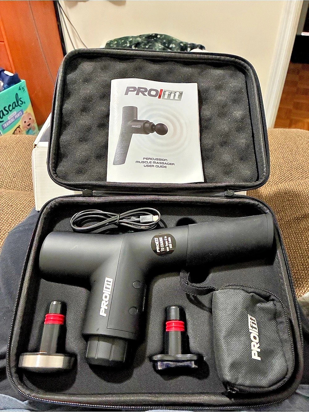 PROfit Percussion Muscle Massager Black